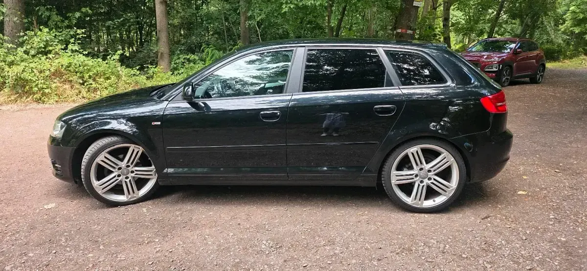 Gebraucht Audi A3 125 PS (91 kW) 2009 Schwarz Kleinwagen