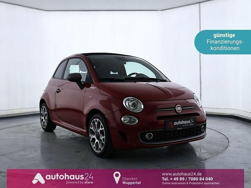 Rot Gebraucht 2021 Fiat 500C Basis Cabrio | 12.290 € (Guter Preis) - Bild 1/4