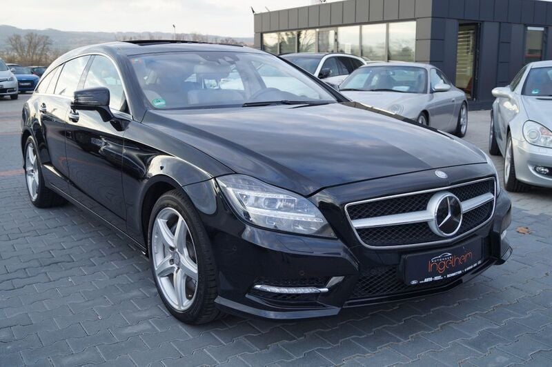 Schwarz Gebraucht 2013 Mercedes CLS500 AMG line Limousine | 26.890 € (Guter Preis) - Bild 1/4