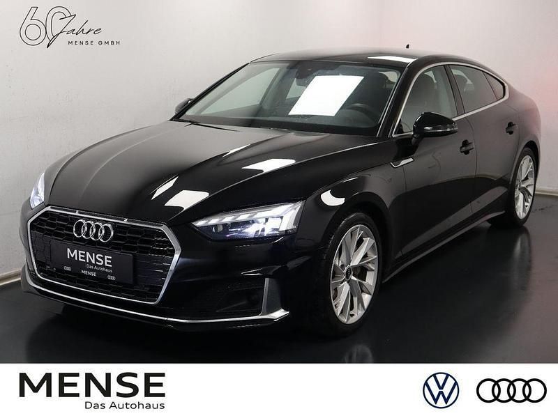 Brillantschwarz Gebraucht 2022 Audi A5 Sportback Advanced Plus Limousine | 23.000 € (Superpreis) - Bild 1/4