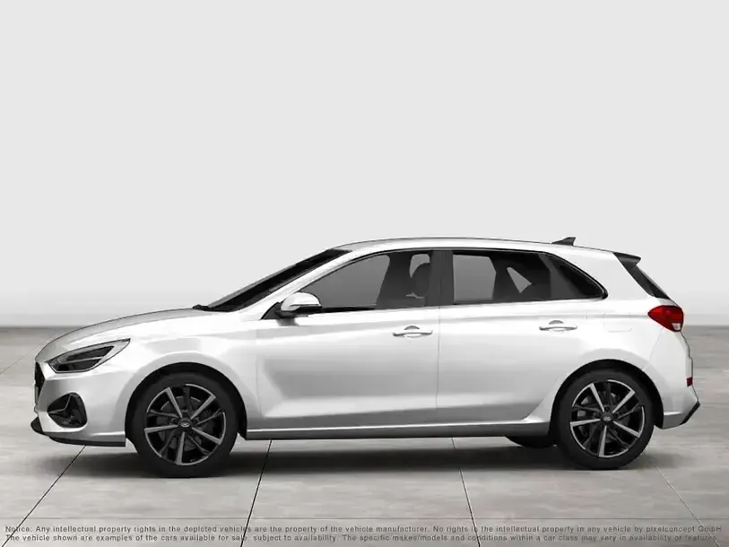 Neu Hyundai i30 Advantage 101 PS (74 kW) 2025 Schwarz Limousine