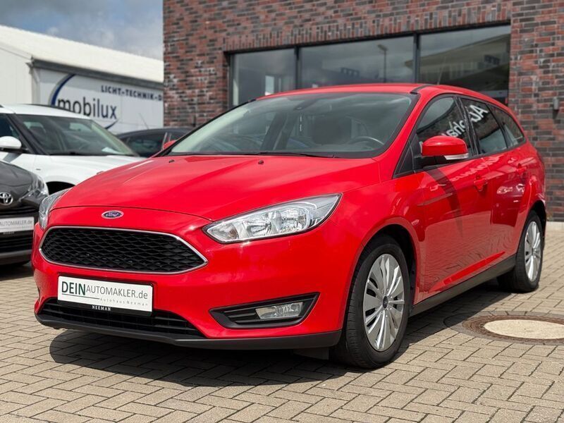 Rot Gebraucht 2016 Ford Focus Business Edition Kombi | 7.770 € (Fairer Preis) - Bild 1/4