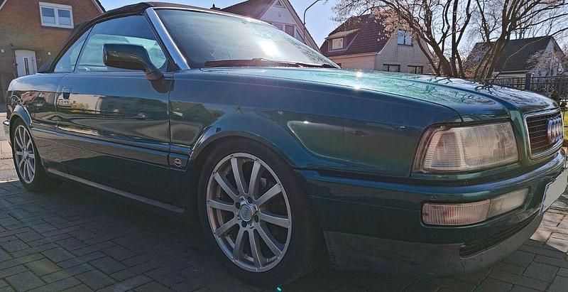 Gebraucht Audi Cabriolet Basis 135 PS (99 kW) 1992 Grün Cabrio