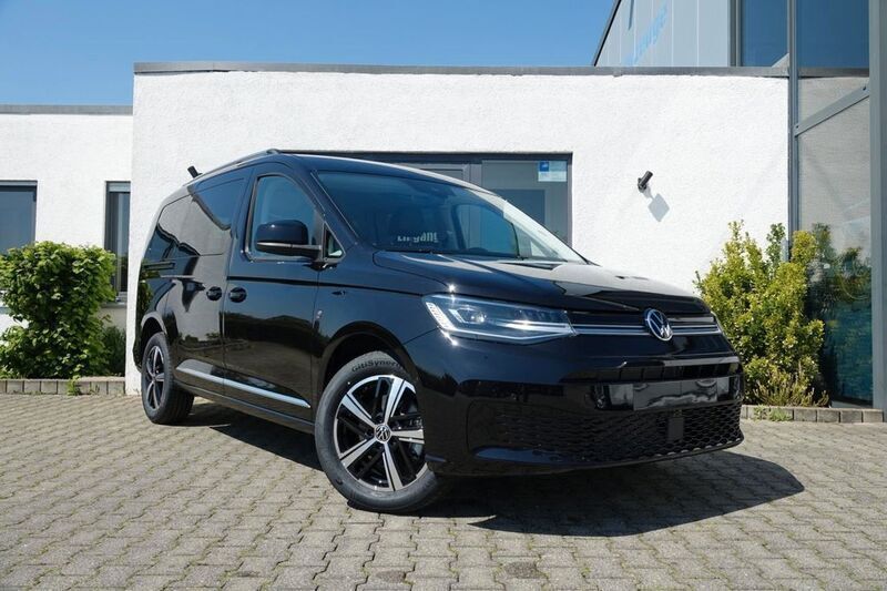 Deep black perleffekt Neu 2025 VW Caddy Maxi Style Van / Kleinbus | 36.970 € (Superpreis) - Bild 1/4