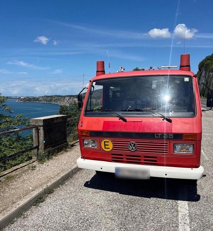 Gebraucht VW LT 90 PS (66 kW) 1990 Rot Van / Kleinbus