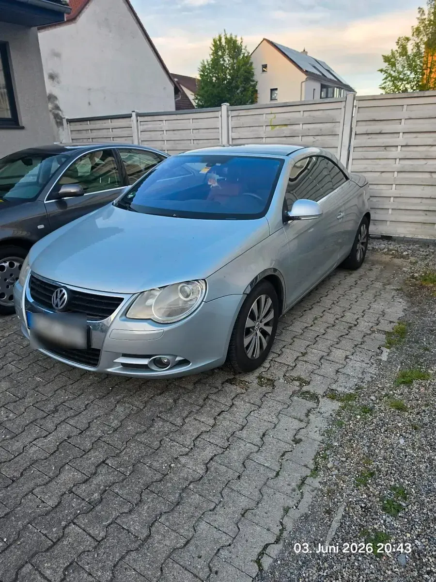 Gebraucht VW Eos 200 PS (147 kW) 2006 Silber Cabrio