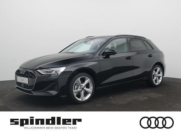 Schwarz (mythosschwarz metallic) Neu 2025 Audi A3 Advanced Limousine | 32.090 € (Fairer Preis) - Bild 1/4