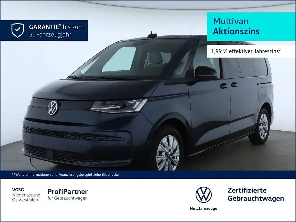 Occasion VW Multivan 150 ch (110 kW) 2025 Bleue Monospace