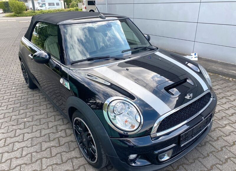 Schwarz Gebraucht 2014 Mini Cooper S Cabriolet Chili Cabrio | 9.999 € (Fairer Preis) - Bild 1/4