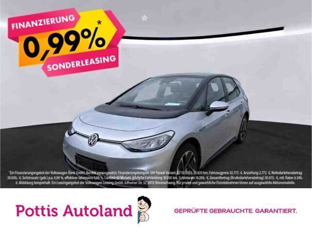 Silber Gebraucht 2021 VW ID.3 Pro Performance Kleinwagen | 19.977 € (Guter Preis) - Bild 1/3