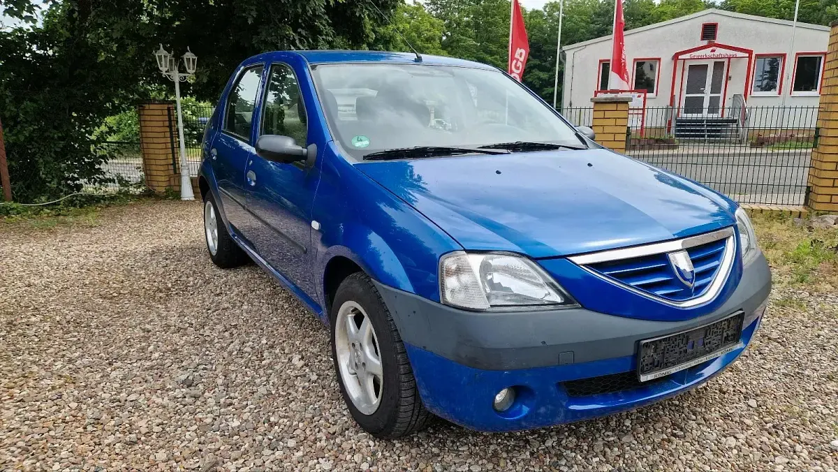Gebraucht Dacia Logan 85 PS (62 kW) 2006 Blau Limousine