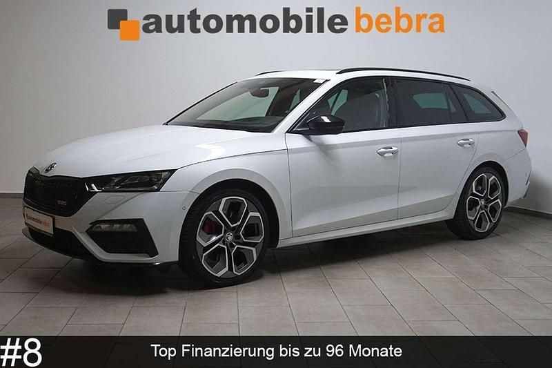 Moonweiss Gebraucht 2021 Skoda Octavia RS Kombi | 25.790 € (Guter Preis) - Bild 1/4