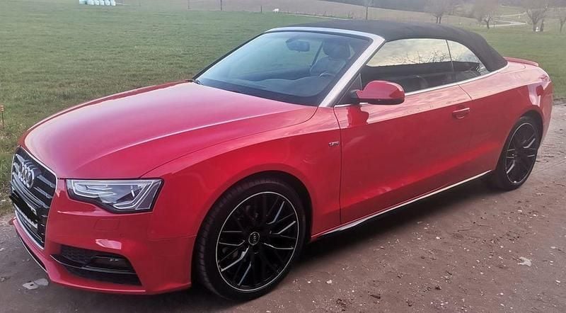 Rot Gebraucht 2016 Audi A5 Cabriolet Sport Cabrio | 17.999 € (Guter Preis) - Bild 1/4