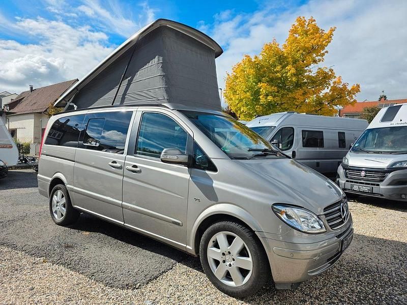 Silber Gebraucht 2009 Mercedes Viano Marco Polo Van / Kleinbus | 23.999 € - Bild 1/4