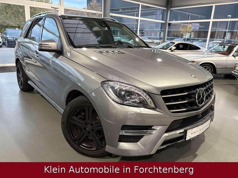 Palladiumsilber metalliclack Gebraucht 2015 Mercedes ML350 AMG SUV | 19.390 € (Guter Preis) - Bild 1/4