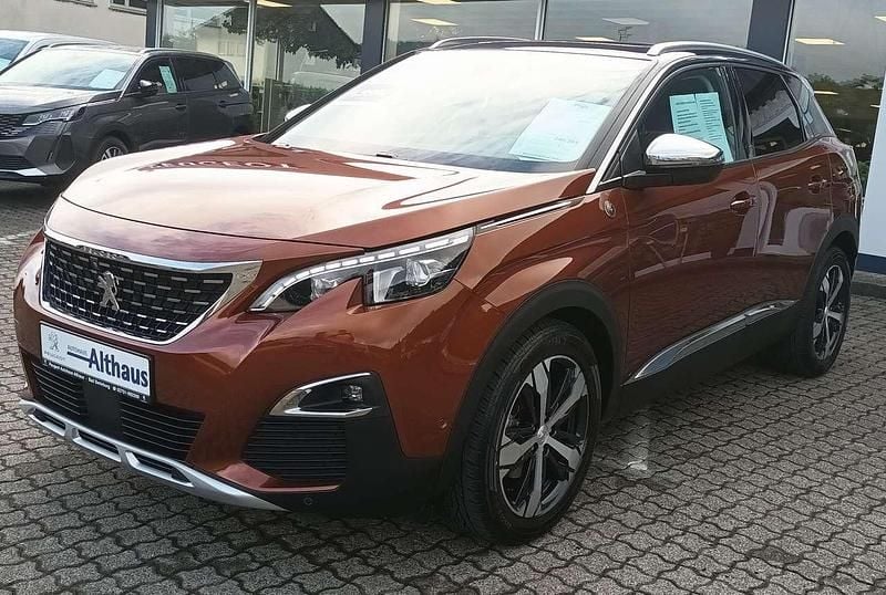 Copperbraun metallic Gebraucht 2018 Peugeot 3008 Crossway SUV | 21.950 € (Fairer Preis) - Bild 1/4