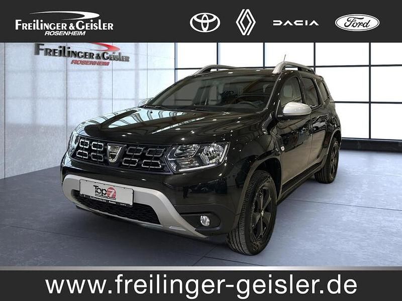 Gebraucht Dacia Duster 131 PS (96 kW) 2021 Perlmuttschwarz perleffekt (metallic) SUV