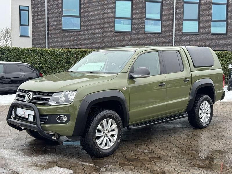 Weiß Gebraucht 2014 VW Amarok Highline Abholung | 14.990 € (Fairer Preis) - Bild 1/4