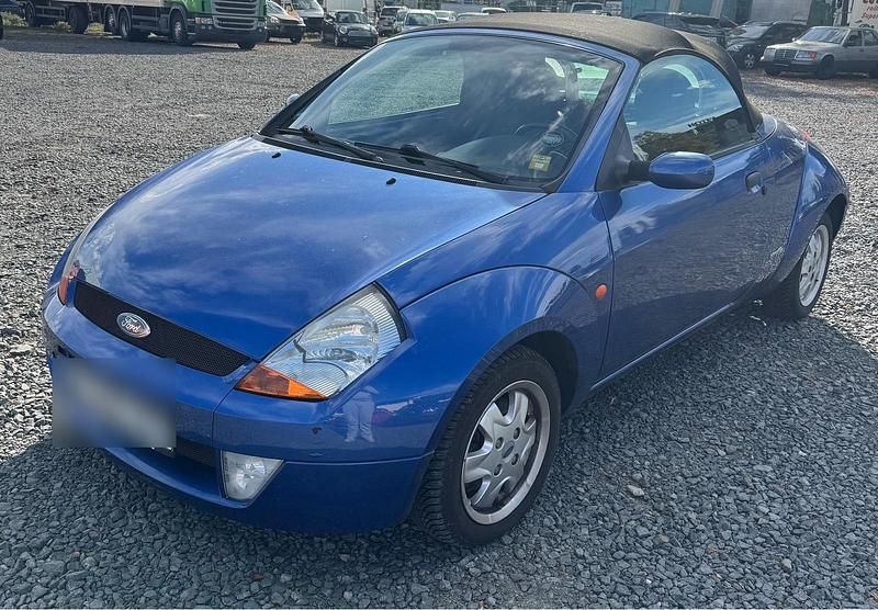 Blau Gebraucht 2003 Ford StreetKa Cabrio | 1.999 € (Etwas zu teuer) - Bild 1/4