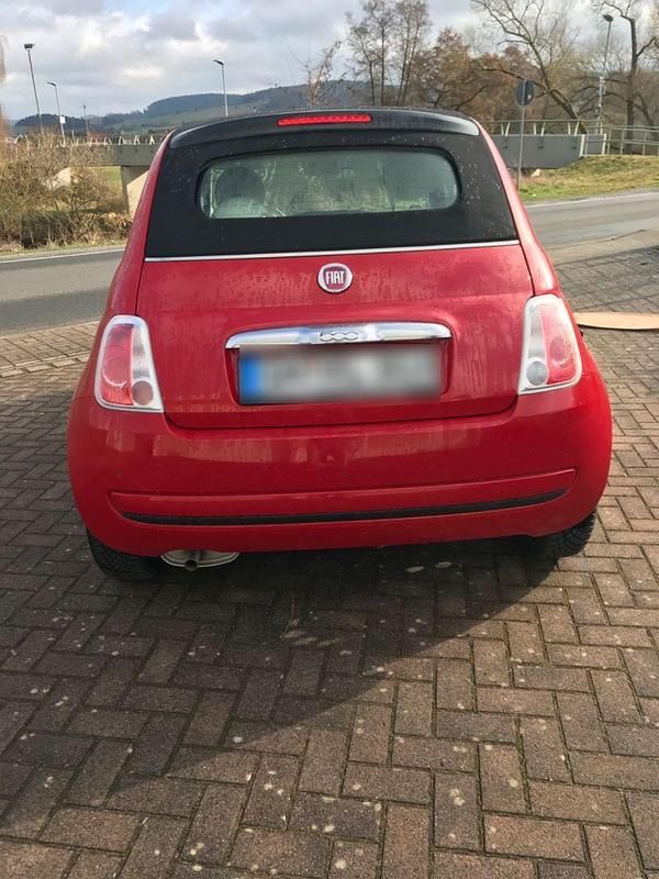 Gebraucht Fiat 500C 69 PS (50 kW) 2013 Rot Cabrio