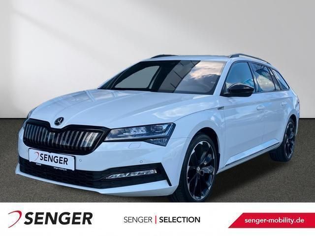 Moon weiss perleffekt met. Gebraucht 2021 Skoda Superb SportLine Kombi | 28.480 € (Fairer Preis) - Bild 1/4