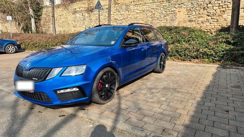Gebraucht Skoda Octavia RS 230 PS (169 kW) 2017 Blau Kombi
