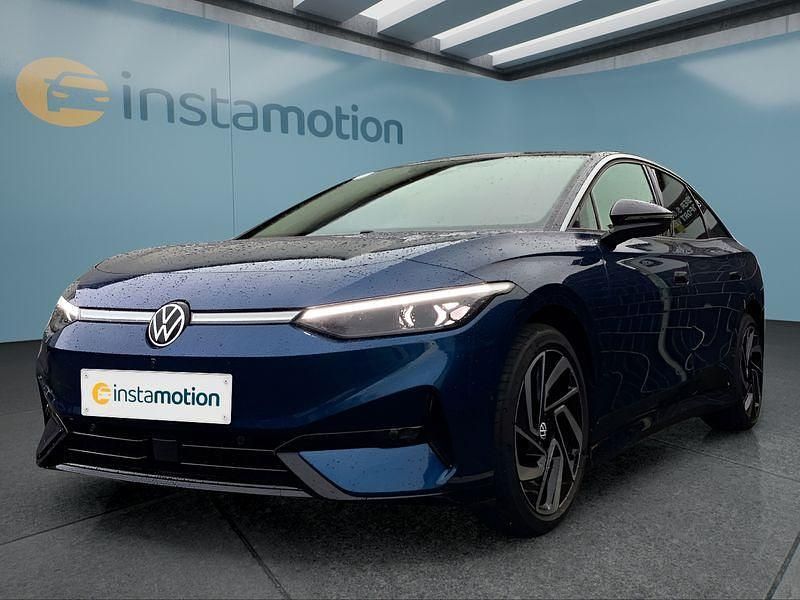 Blau Gebraucht 2023 VW ID.7 Pro Limousine | 44.699 € (Fairer Preis) - Bild 1/4
