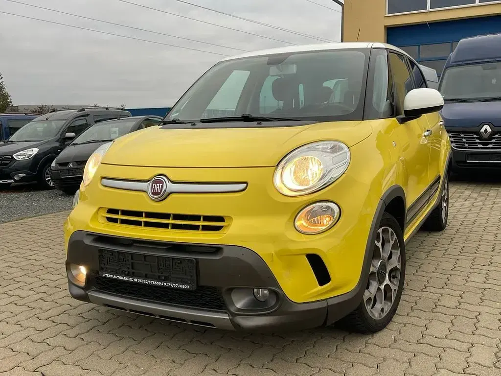 Gebraucht Fiat 500L Trekking 105 PS (77 kW) 2014 Weiß Van / Kleinbus