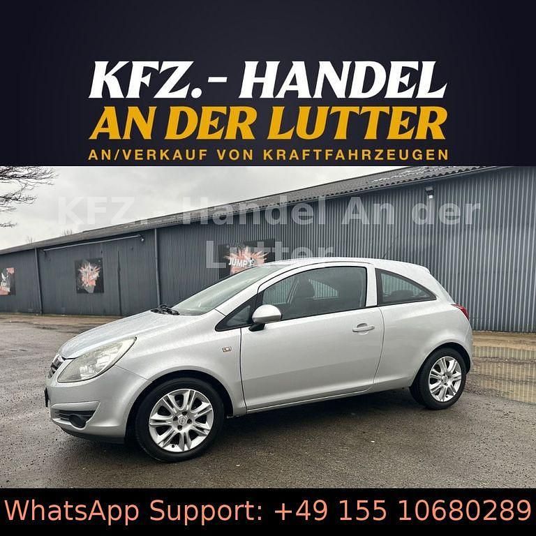 Gebraucht Opel Corsa Edition 80 PS (58 kW) 2008 Silber Kleinwagen