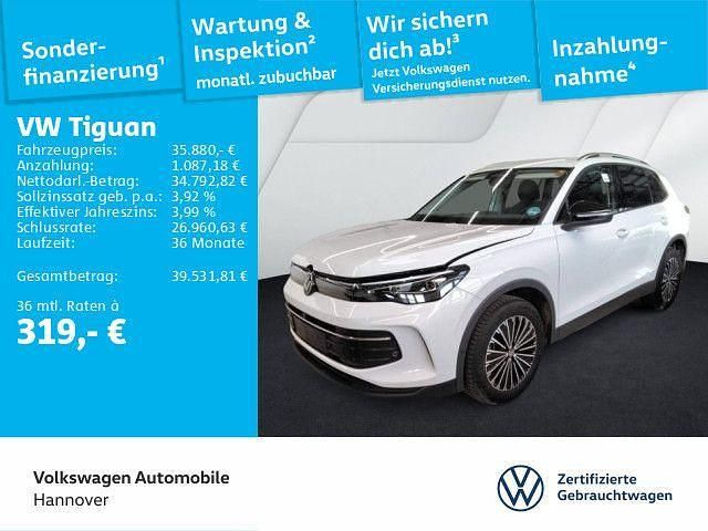 Gebraucht VW Tiguan Goal 150 PS (110 kW) 2025 Weiß SUV