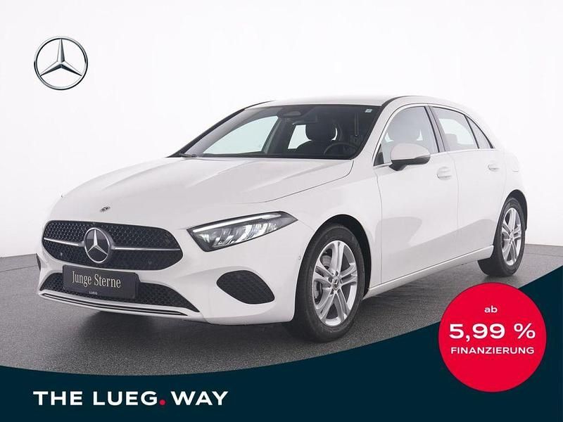 Unilack polarweiß Gebraucht 2024 Mercedes A180 Progressive Limousine | 27.225 € (Guter Preis) - Bild 1/4