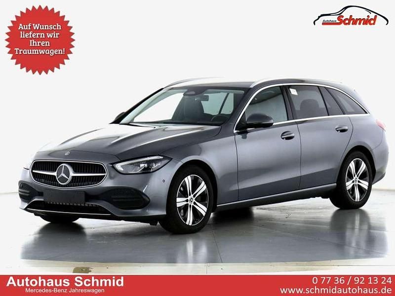 Selenitgrau metalliclack Gebraucht 2023 Mercedes C220 Kombi | 29.444 € (Guter Preis) - Bild 1/4