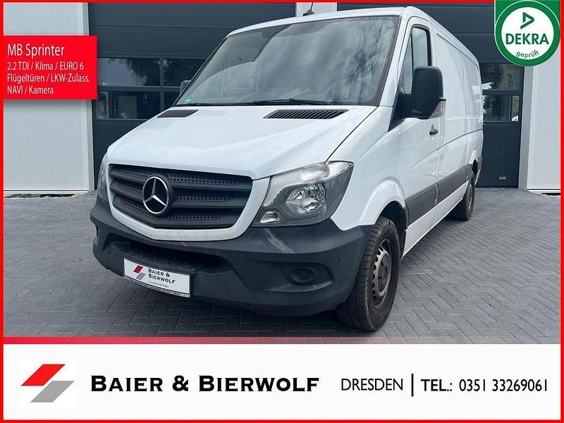 Weiß Gebraucht 2018 Mercedes Sprinter Van | 19.490 € (Fairer Preis) - Bild 1/4