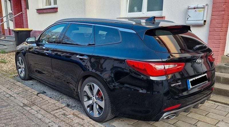 Gebraucht Kia Optima GT 238 PS (175 kW) 2018 Schwarz Kombi