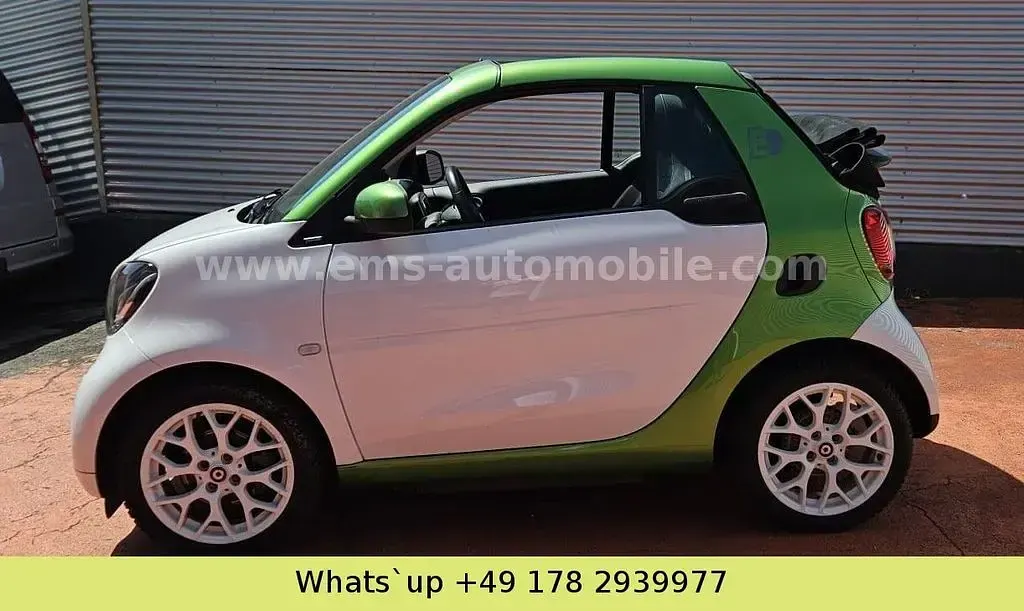 Occasion Smart ForTwo Cabrio 60 kW (82 ch) 2017 Vert Cabriolet