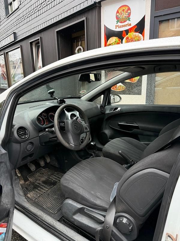 Gebraucht Opel Corsa 2009 Weiß Kleinwagen