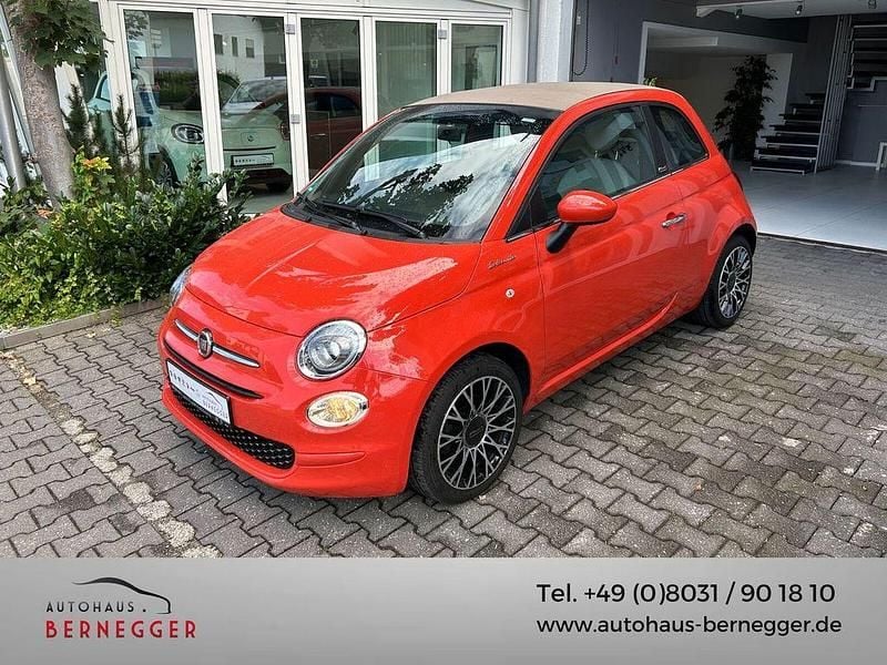 Orange (sicilia orange) Gebraucht 2022 Fiat 500C Dolcevita Cabrio | 13.950 € (Fairer Preis) - Bild 1/4