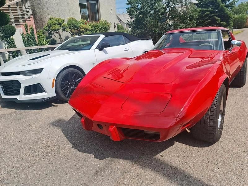 Gebraucht Corvette C3 180 PS (132 kW) 1976 Rot Cabrio