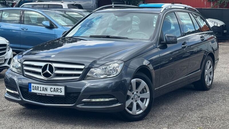 Grau Gebraucht 2013 Mercedes C180 Avantgarde Limousine | 12.490 € (Fairer Preis) - Bild 1/4