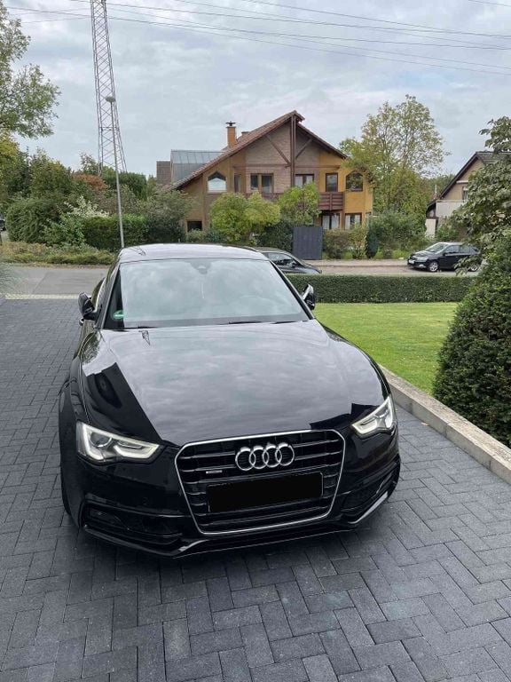 Schwarz Gebraucht 2015 Audi A5 S-Line Coupé | 14.499 € (Guter Preis) - Bild 1/4