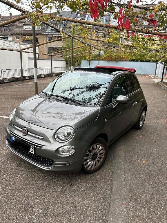 Silber Gebraucht 2019 Fiat 500C Cabrio | 11.000 € (Superpreis) - Bild 1/4