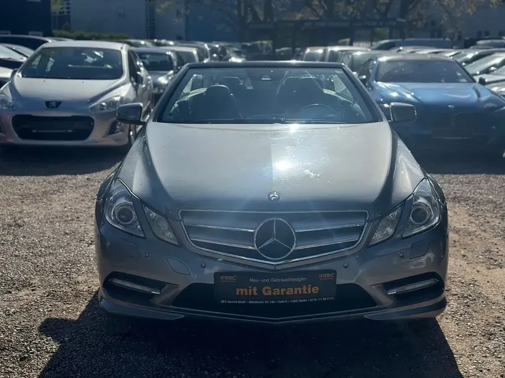 Usata Mercedes E250 204 CV (150 kW) 2013 Argento Cabrio