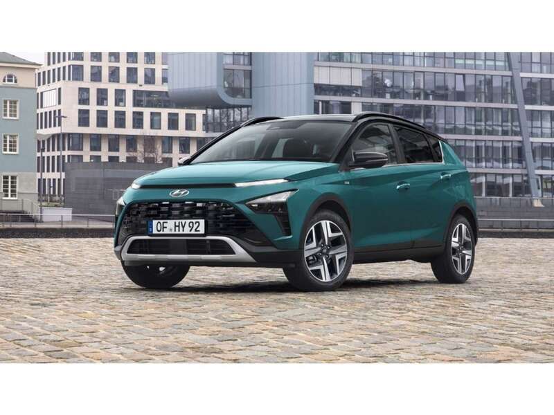 Schwarz Neu 2024 Hyundai Bayon Trend SUV | 20.990 € (Guter Preis) - Bild 1/3