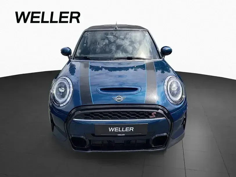 Gebraucht Mini Cooper S Cabriolet 178 PS (130 kW) 2021 Deep lagoona (dunkelgrün) Cabrio