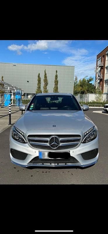 Gebraucht Mercedes C220 AMG 170 PS (125 kW) 2015 Silber Limousine