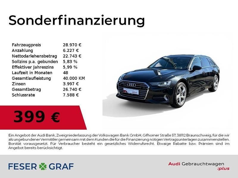 Gebraucht Audi A6 Ambiente 231 PS (169 kW) 2020 Vesuvgrau metallic Kombi