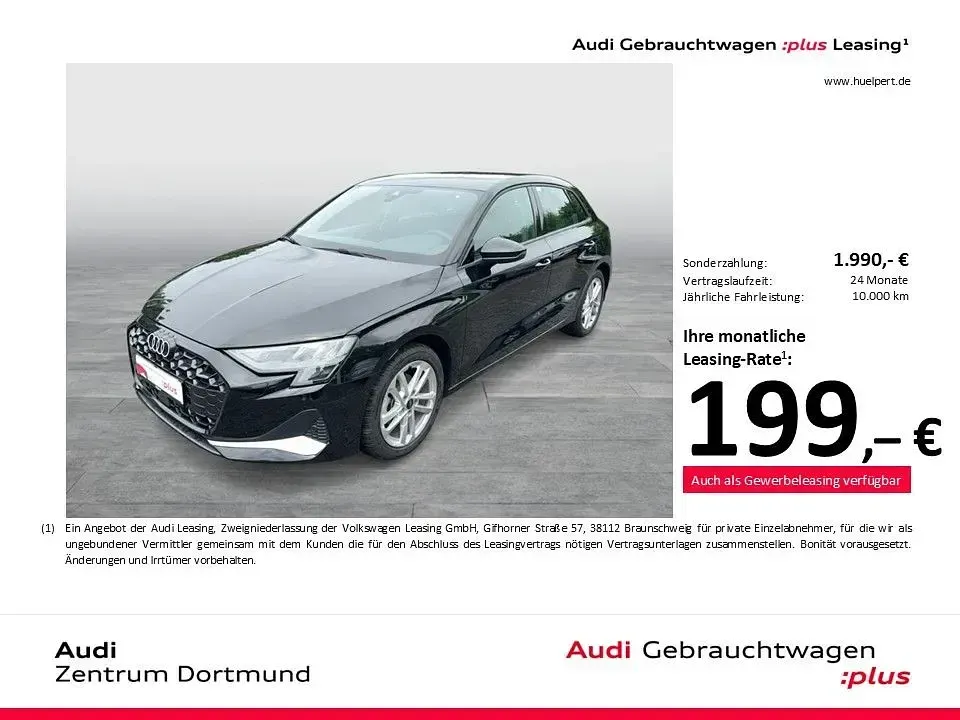 Gebraucht Audi A3 Advanced 150 PS (110 kW) 2025 Mythosschwarz metallic Limousine