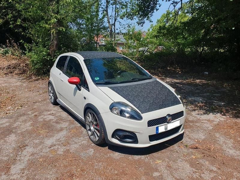 Weiß Gebraucht 2008 Abarth Grande Punto Kleinwagen | 7.900 € - Bild 1/4