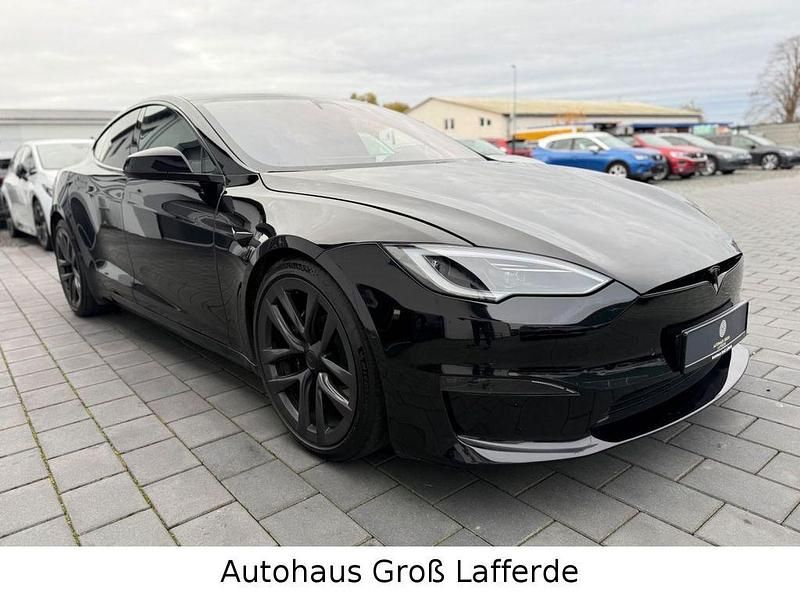 Schwarz Gebraucht 2022 Tesla Model S Plaid Kleinwagen | 69.900 € (Guter Preis) - Bild 1/4