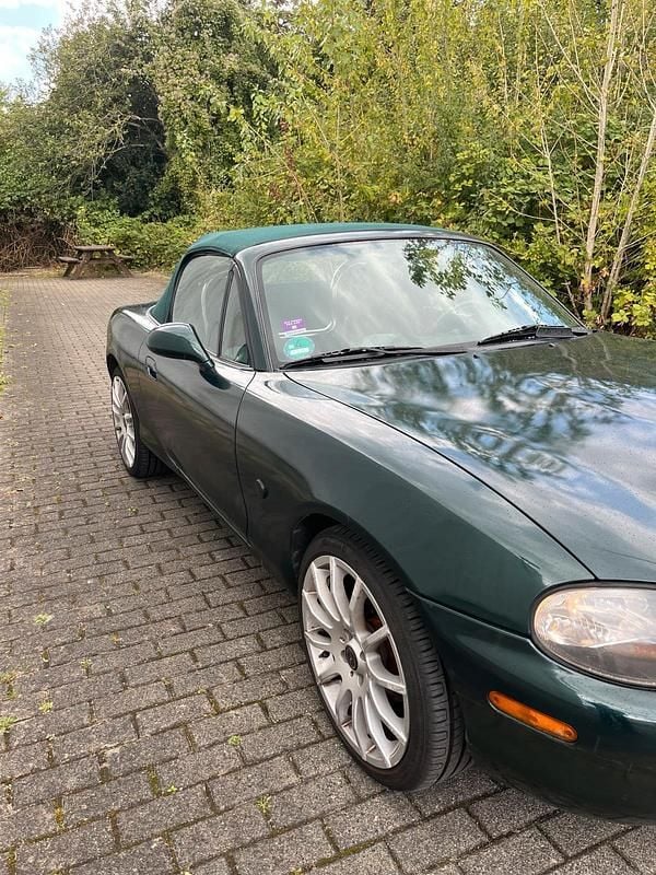 Gebraucht Mazda MX5 110 PS (80 kW) 1998 Grün Cabrio